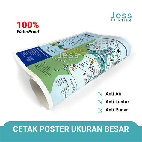 Print Cetak Poster Ukuran Besar A A A Murah Jumbo Bisa Custom Anti