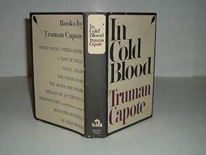 In Cold Blood By Truman Capote First Printing By Truman Capote