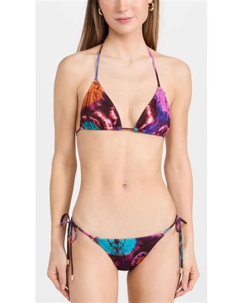 Zimmermann Acadian Mini Tri Bikini Set In Black Lyst