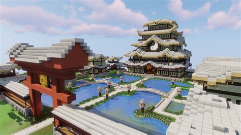 City Horizon Minecraft Houses Minecraft Architecture Minecraft