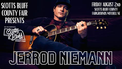 Jerrod Niemann Announced As Scotts Bluff County Fair Concert Headliner