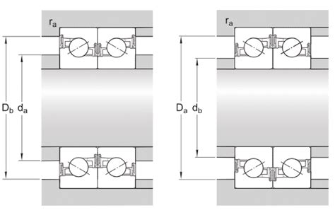 Bsd Cgaskf Angular Contact Thrust Ball Bearings For Screw Drives