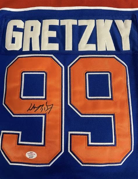 Charitybuzz Wayne Gretzky Signed Edmonton Oilers Jersey