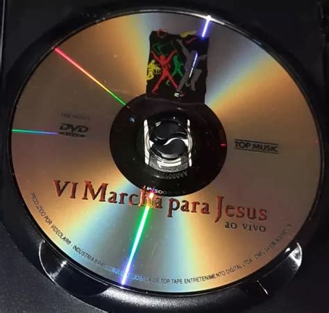 Dvd Vi Marcha Para Jesus Ao Vivo Original Venda Em Rio De Janeiro