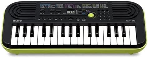 Amazon Casio Sa Mini Keys Keyboard In Green Musical