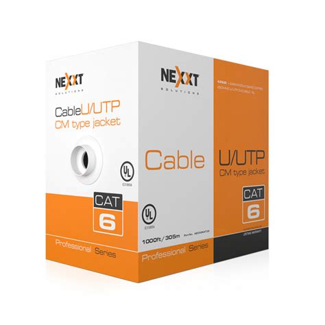 Ab Nxt Cable U Utp Nexxt Solutions Calibre Awg Cat M