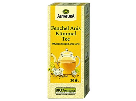 Semaphor dumm Haupt fenchel anis kümmel tee alnatura Gliedmaßen