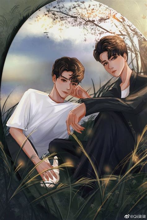 Bjyx Wang Yibo Xiao Zhan Fan Art Qii