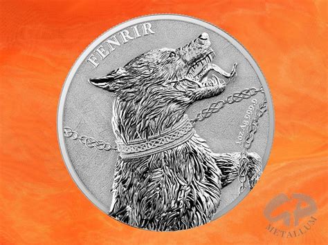 Oz Germania Beasts Fenrir Mark Silver Mintage