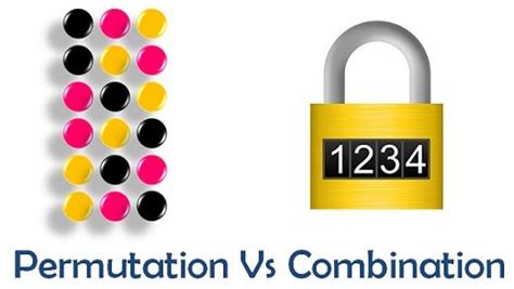 Difference Between Permutation And Combination With Example And Comparison Chart Key Differences