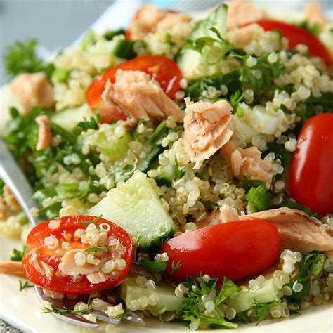 Recette Salade De Quinoa Au Saumon Facile Rapide