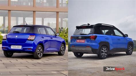 Maruti Suzuki Swift Vs Hyundai Exter Quick Comparison Drivespark News