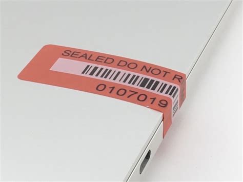 Non Residue Security Labels Benefits And Visual Evidence Of Tampering