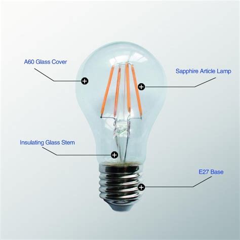 Led Filament Bulb A E W New Lights China Manufacturer Led