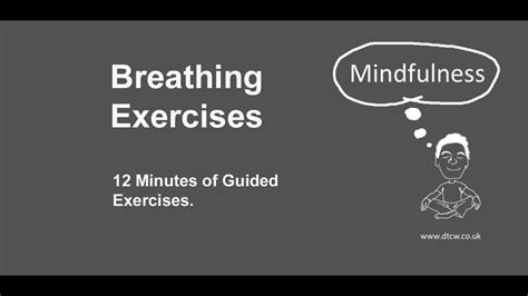 Mindfulness Breathing Exercises Youtube