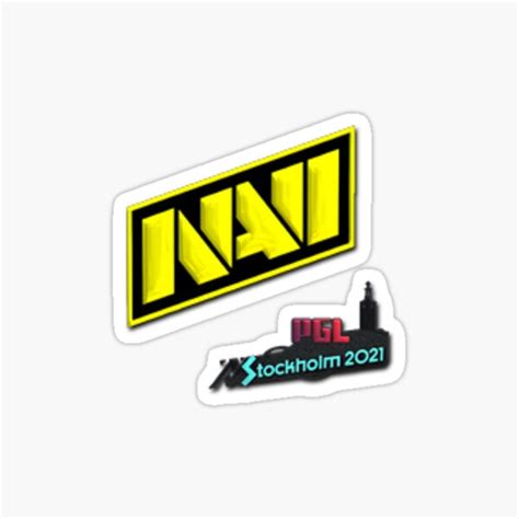 Natus Vincere Cs Go Stockholm Foil Sticker By Amigo Redbubble