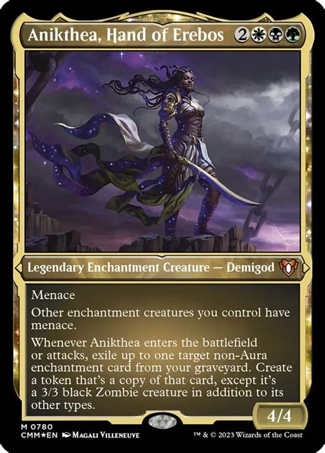 Anikthea Hand Of Erebos Legendary Enchantment Creature Demigod