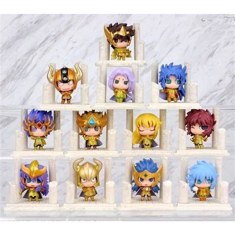 Boneco Miniatura Petit Chara Os Cavaleiros Do Zod Aco Saint Seiya