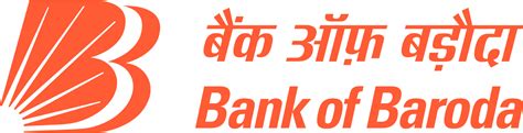 Bank of Baroda logo in transparent PNG format