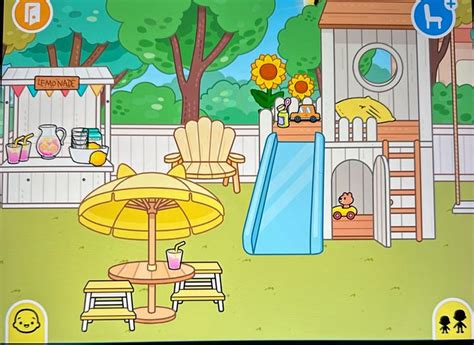 Toca Boca Story House St Floor Yard