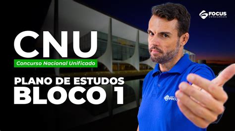 Edital Cnu Plano De Estudos Bloco Infraestrutura Exatas E