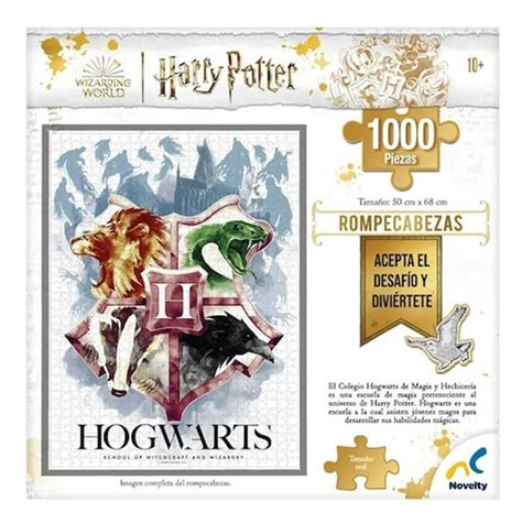 Rompecabezas Harry Potter Escudo 1000 Pzs Novelty