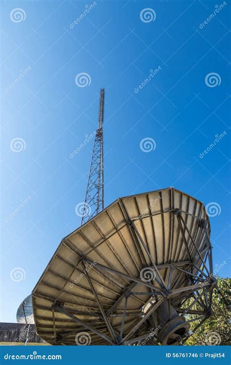 Analog Television Antenna Transmitter Stock Photo - Image of signal ...