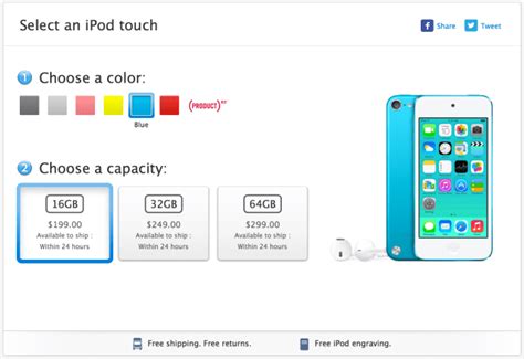 Apple Launches New 16GB iPod Touch With Vibrant Colors and 5MP Camera ...