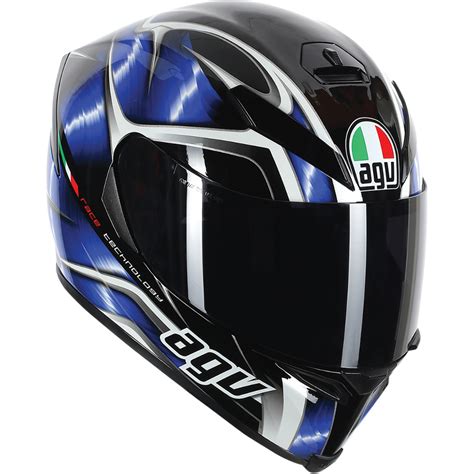 Agv K5 Hurricane Blue Unisex Full Face Motorcycle Street Helmet Ebay