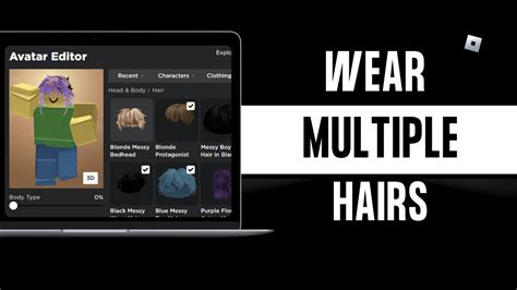 How To Wear Multiple Hairs On Roblox Full Guide Youtube