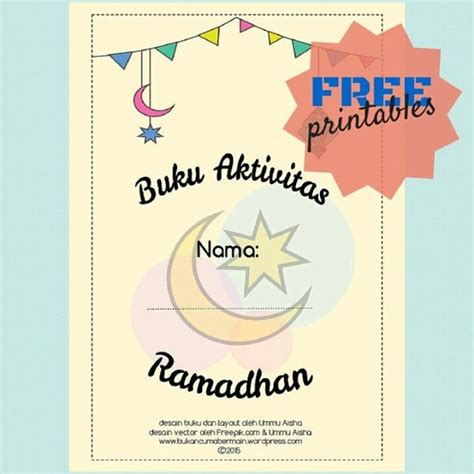 Just Released Buku Aktivitas Ramadhan Untuk Anak Usia Dini FREE