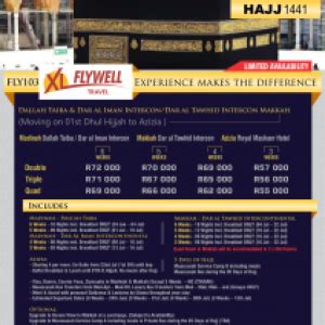 Flywell Travel Fly Weeks Hajj Packages South Africa