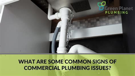 The Most Common Commercial Plumbing Issues Green Planet Plumbing