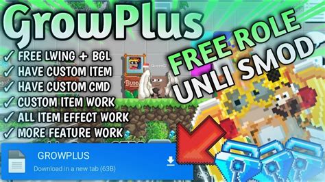 GIVEAWAY ROLE UNLI GROWPLUS GTPS TERBARU 2023 Growtopia