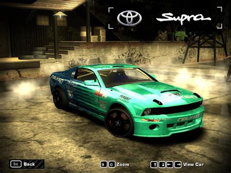 Ford Mustang Gt Drift Car Need For Speed Most Wanted Mods