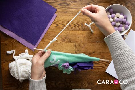 Diy Tutorial Felt Banners Cara And Co