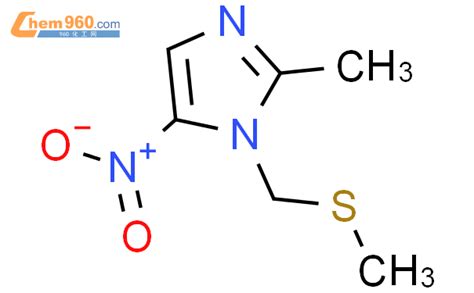 113296 57 4 2 methyl 1 methylsulfanylmethyl 5 nitroimidazole化学式结构式