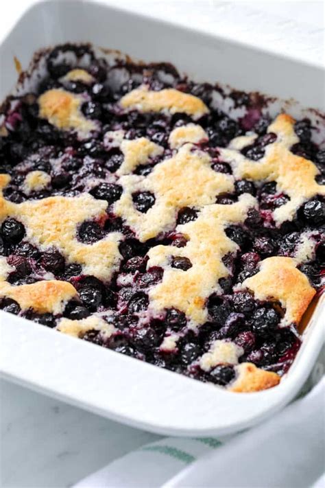 Easy Blueberry Cobbler All Things Mamma