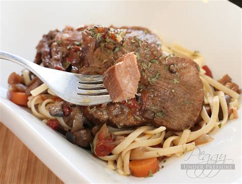 Red Wine Braised Beef Tongue Electric Pressure Cooker Recipe