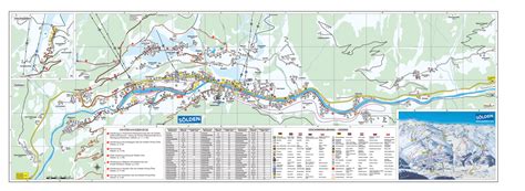 Maps of Solden ski resort in Austria | SNO