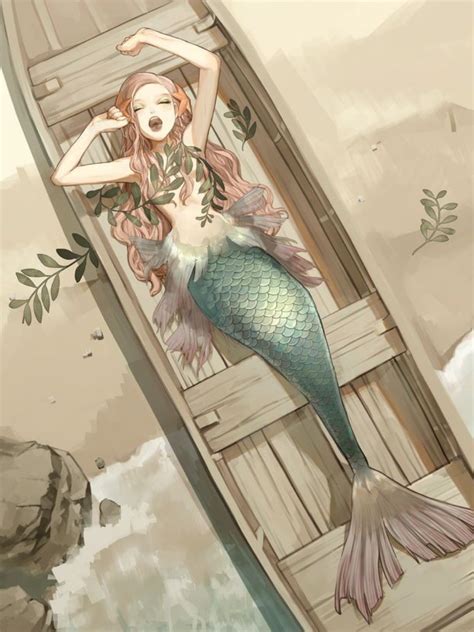 Anime Mermaid Drawing 45 Mermaid Anime Girl Drawing Bodegawasuon