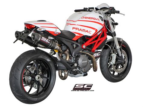 Ducati Monster 696 796 1100 Gp Tech Exhaust By Sc Project