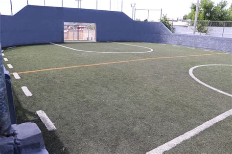 Supervisa Alcaldesa Rehabilitaci N Y Acondicionamiento De Canchas De