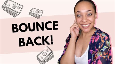 BOUNCE BACK 5 Tips To Recover From A Financial Setback Financial