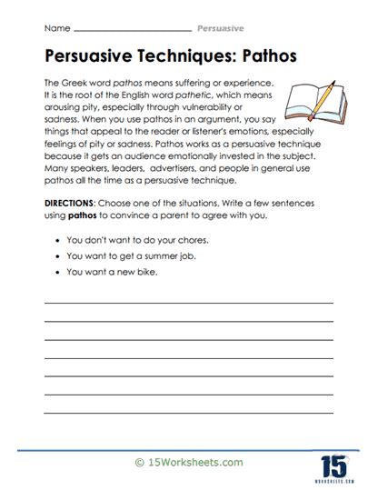 Persuasive Writing Worksheets 15