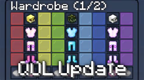 Wardrobe Released Quiver Bug Fixed Fish And More Qol Update Hypixel