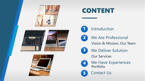 Contoh Slide Presentasi Powerpoint Company Profile Yang Menarik