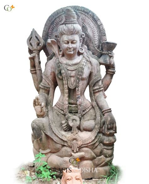 Big Shiva Garden Statue 6 Feet Crafts Odisha