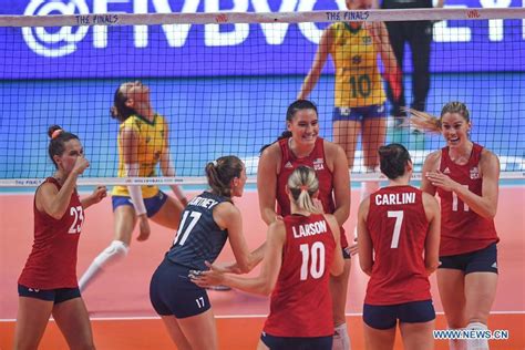 U S Wins 2019 Fivb Volleyball Nations League Finals Women