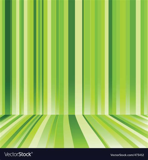 Striped background in green colour Royalty Free Vector Image